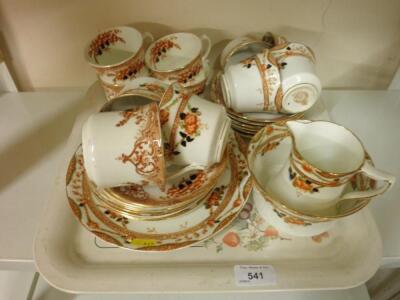 Sutherland china. A part tea service to include:- cups