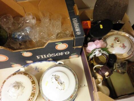 A quantity of china, glass, bygones etc