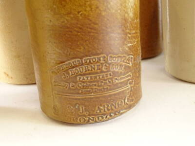 Four stoneware ink canisters or bottles, to include one stamped Royal Doulton, another Doulton and Co, and other similar examples, etc. (a quantity) - 2