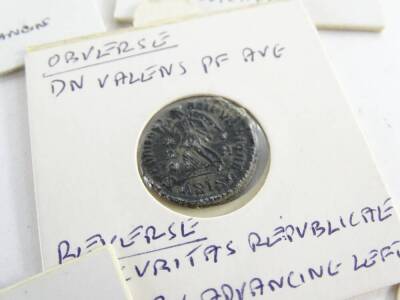 Various Roman coins, to include Gallienus, Nummus, Gratian, Constantine, Constans, Valentinian, etc. - 3