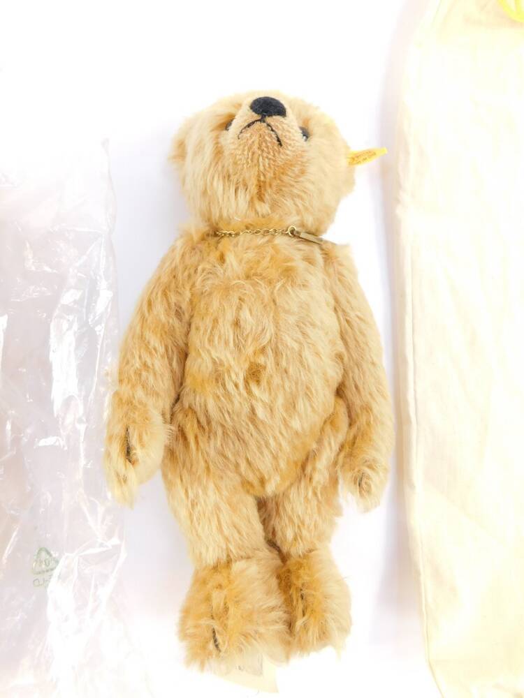 STEIFF ~~ 1905 Classic Richard Steiff Golden Mohair Teddy Bear Tag