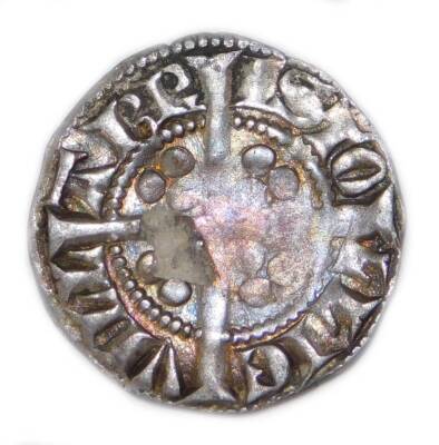 An Edward I long cross silver penny, 2cm W. - 2