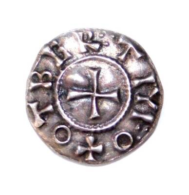 A St Edmund silver half penny, 14mm W.
