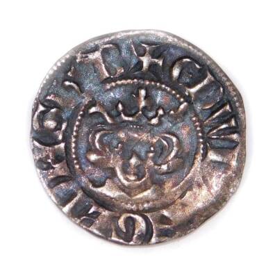 An Edward I silver long cross penny, 2cm W.