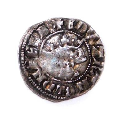 An Edward I silver long cross penny, 2cm W.