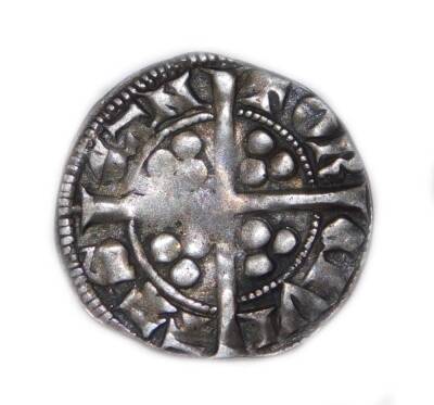 An Edward I silver long cross penny, 2cm W. - 2