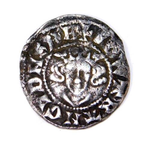 An Edward I silver long cross penny, 2cm W.