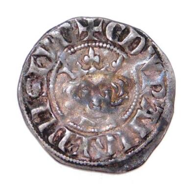 An Edward I silver long cross penny, 2cm W.