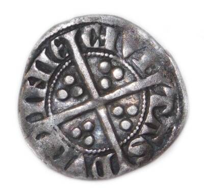 An Edward I silver long cross penny, 2cm. - 2