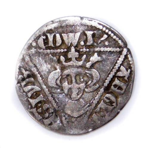 An Edward I Irish silver penny, 2cm W.