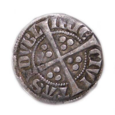 An Edward I Irish silver penny, 2cm W. - 2