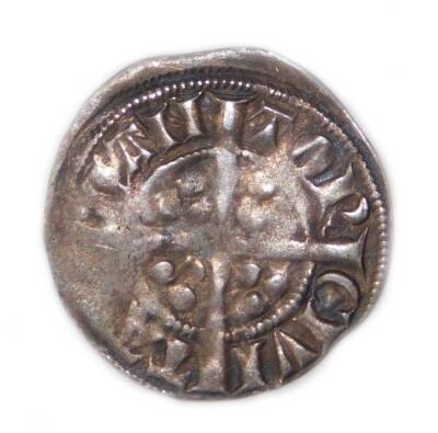 An Edward I silver long cross penny, 2cm W. - 2