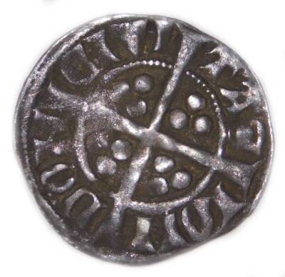 An Edward I silver long cross penny, 2cm W. - 2