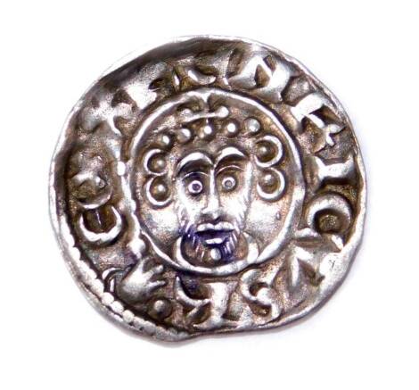 A King John short cross silver penny, 18mm W.