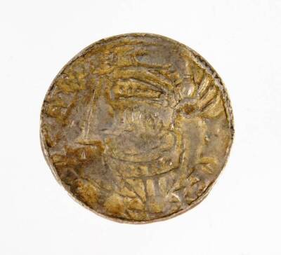 An Edward The Confessor silver penny, pointed helmet type, 2cm W.