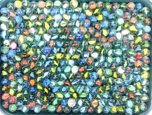 Various 20thC marbles. (a large quantity)