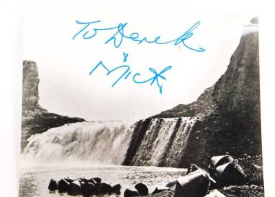 Two photographs each signed Mick, believed to be 617 Squadron Dambuster Aircrew Member Micky Martin's signature. - 3