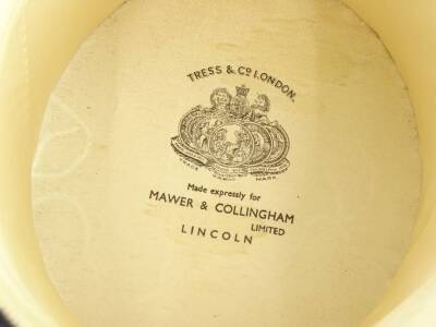 A Tress and Co of London Gentleman's top hat, retailed by Mawer and Collingham of Lincoln. - 2