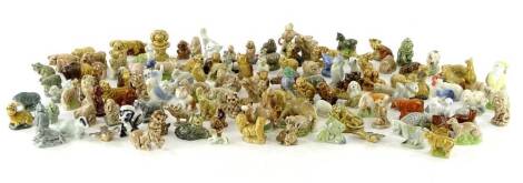 A large quantity of Wade Whimsies, various animals and subjects, etc.