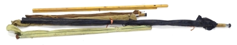 Various fishing rods, to include Segon, a Milbro, etc. (AF)