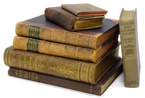 A collection of antiquarian books etc., to include Cathedrals, Abbeys etc. of England and Wales, two volumes, published by Cassell 1891, Culpeppers, Complete Herbal (AF), English Inns and Roadhouses by Long (George), Hogarths Works, etc.