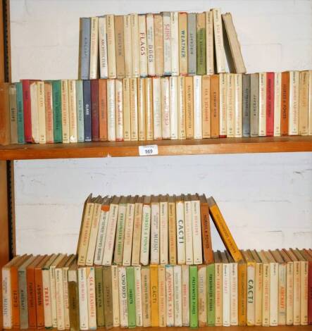 Various Observer books, to include some with dust jackets, Garden Flowers, Cats, Pond Life, Ships, Firearms, Dogs, Mushrooms, Horses and Ponies. (a large quantity)