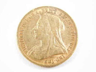 A Victorian gold sovereign 1895, 8.0g. - 2