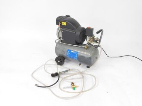 A Nutool air compressor, Model No NTAC24-5K.