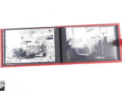 BRM Interest. The BRM Design booklet, circa 1954, bearing indistinct signature, together with a photograph album containing BRM photographs of BRM racing cars. - 3