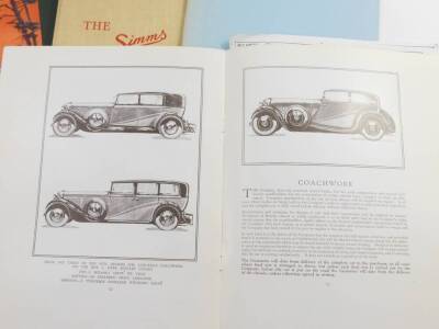 Desen G H. Motor Racing In Miniature, published by The Drysdale Press 1948., together with Motorcycling and Motor Racing ephemera, to include Highlights of the Isle of Man TT Sound Stories LP record, further record, Silverstone May 5th 1956 Official Progr - 5