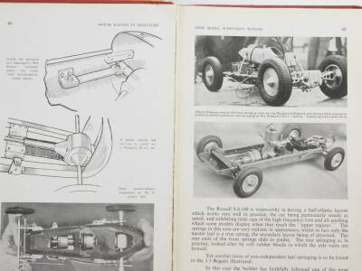 Desen G H. Motor Racing In Miniature, published by The Drysdale Press 1948., together with Motorcycling and Motor Racing ephemera, to include Highlights of the Isle of Man TT Sound Stories LP record, further record, Silverstone May 5th 1956 Official Progr - 9