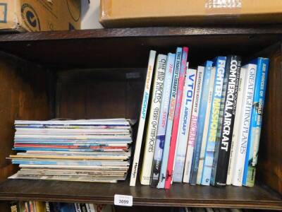 Books relating to aviation, including military aircraft, Boeing, etc. (3 shelves) - 2