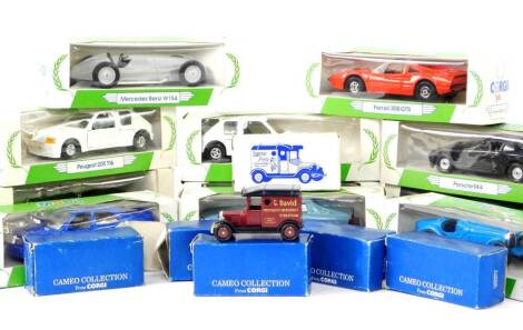 Corgi Mobil die cast vehicles, Corgi Cameo Collection die cast trucks, etc. (qty)