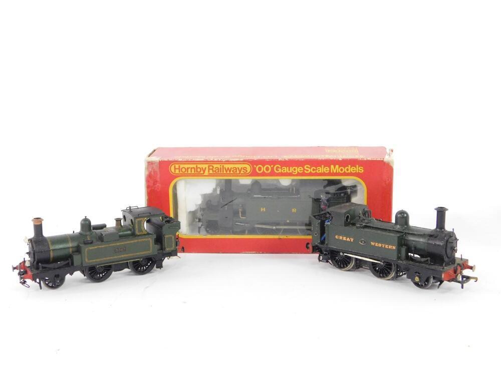 A kit built OO gauge Highland Railway engine, green livery, 4-4-0 ...