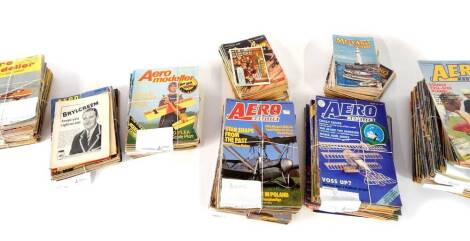 Aero Modeller and Meccano magazines, children's annuals, and Boy's magazines, etc. (5 shelves)