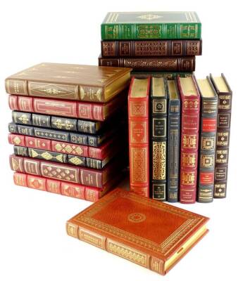 Various Franklin Library classical editions, to include Henry James, Geoffrey Chaucer, Anthony Trollope, Daphne Du Maurier (1 box).