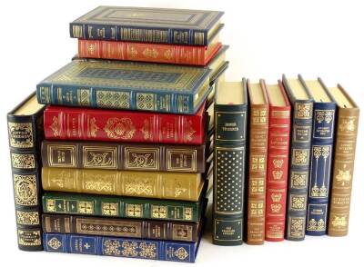 Various Franklin Library classical editions, to include Joseph Conrad, Collette, Anton Chekhov, Oscar Wild etc. (1 box).