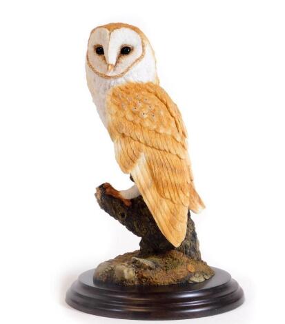 A Country Artists figure group Barn Owl, CA431, with paperwork, 23cm H.