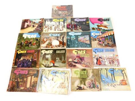 Various Giles annuals, (a quantity)