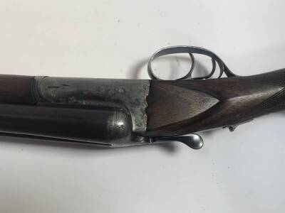 A Spanish 12 bore side by side shotgun, by Lauron, serial number 93936. Auctioneer's note: to purchase this lot you must have a current and valid shotgun certificate. - 4