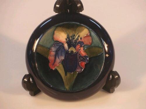 A mid 20thC Moorcroft pottery pin dish