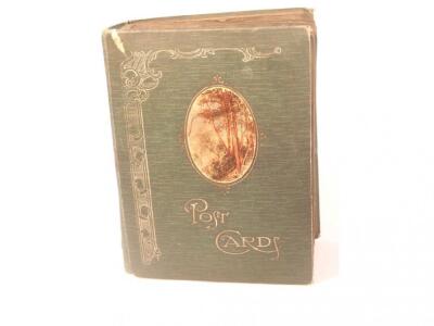 An early 20thC postcard album containing approximately four hundred postcards - 2