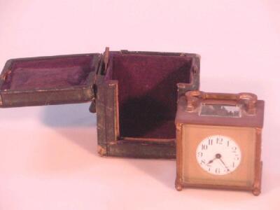 An early 20thC French carriage clock - 2