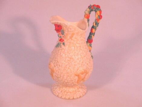 A Newport pottery Clarice Cliff design Celtic Harvest baluster jug