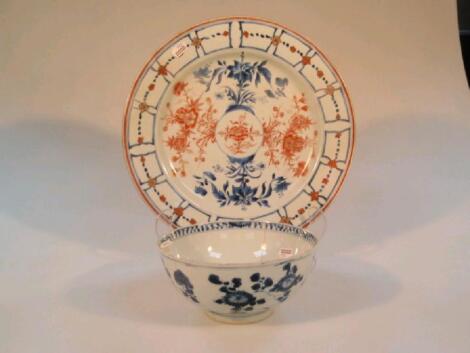 A Chinese Imari plate