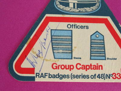 Bader (Douglas). Fight For The Sky, a copy with applied beer mat, signed by Douglas Bader and an invitation to an RAFA Coventry Branch opening ceremony for 1976. - 2