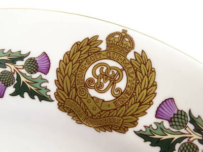 A Coalport fine bone china Royal Air Force limited edition collector's plate of 1968, being 1639/5000, 27cm diameter, (boxed) - 2