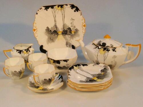 A Shelley part tea service