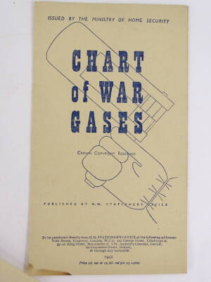 A collection of items relating to the First World War, to include a military whistle number 373-7001, a dubbin protective number 1 tin, a green canvas pouch, A British Red Cross Nursing Society manual number 2, instructions relating to gas attacks, etc. - 2