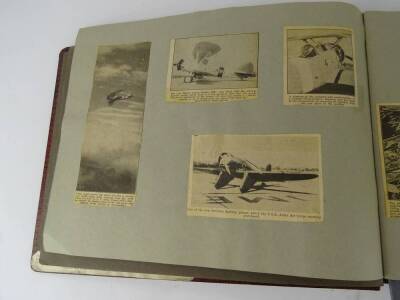 Three albums relating to aviation, one relating to the Blackburn Aircraft Company, containing photographs, cuttings etc and two further albums of cuttings (3) - 4